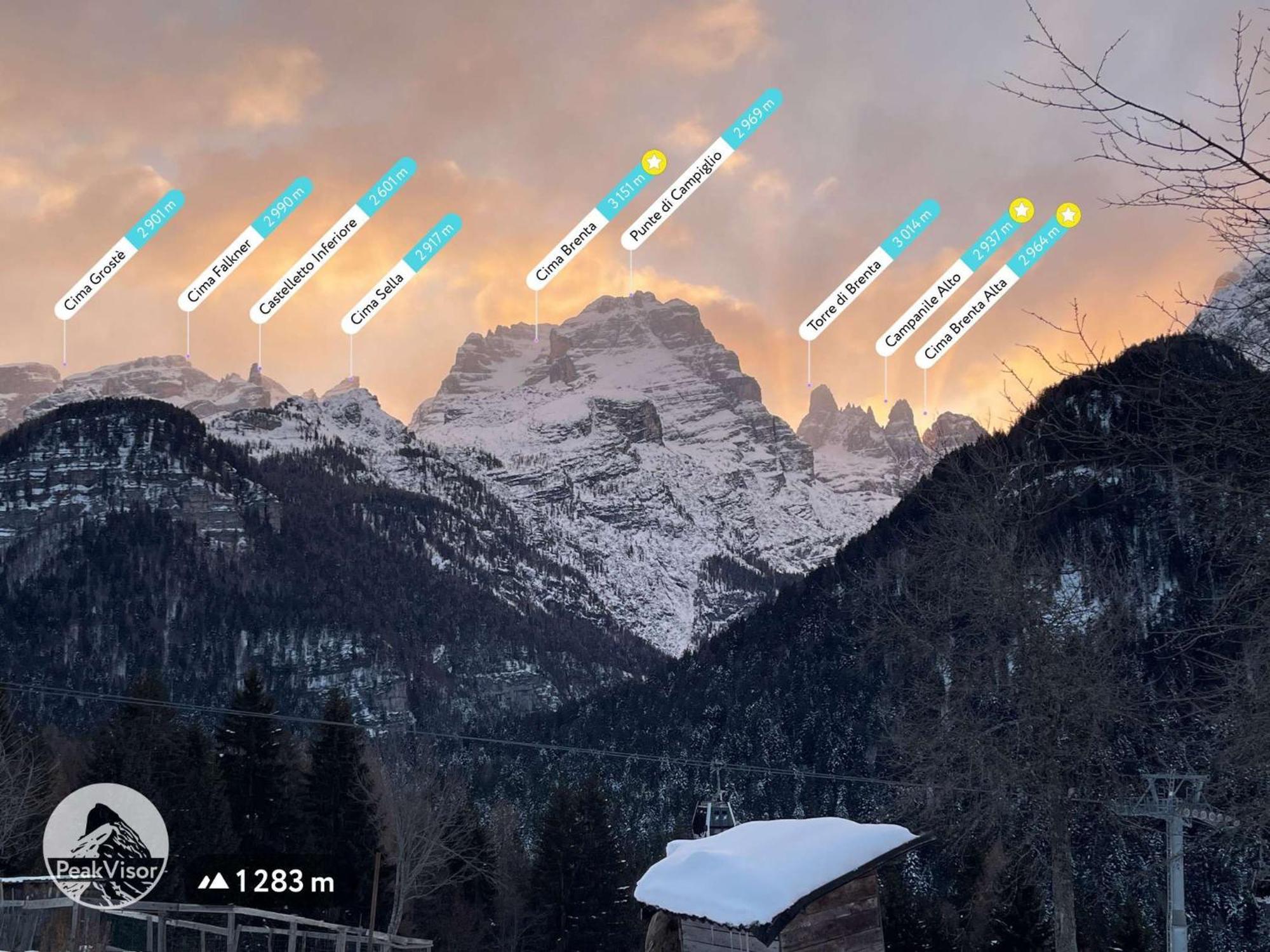 Villa Alpina Campiglio Мадонна-ди-Кампильо Экстерьер фото